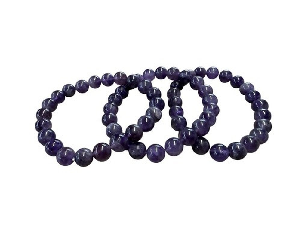 Bracelet en améthyste - 8 mm, Bijoux, Sacs & Beauté, Neuf, Enlèvement ou Envoi, Vanackerestraat 59 - 8560 Wevelgem, Info@asianimport.be