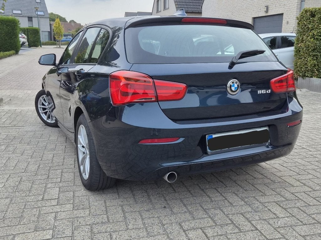 Bmw 116d automaat diesel, Auto's, Automaat, Blauw, Diesel, 5 deurs
