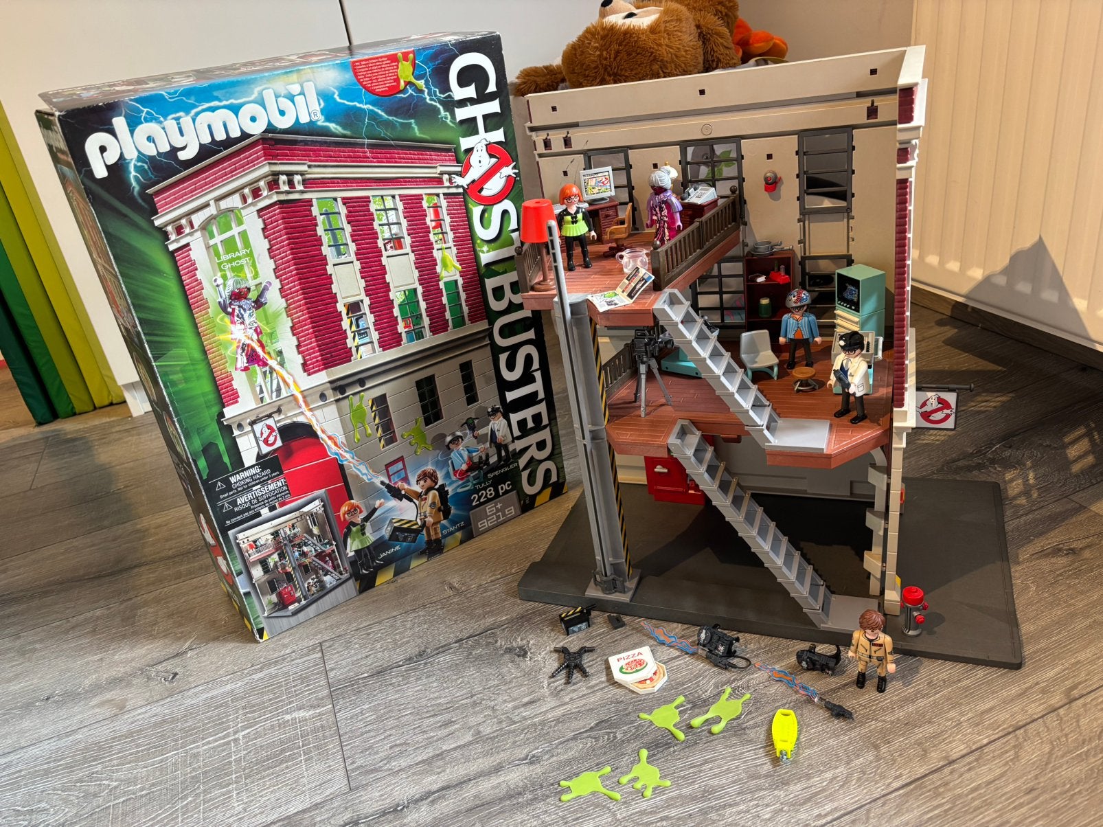 Playmobil Ghostbusters 9219, Bâtiment, Autres séries, Comme neuf, Kit complet