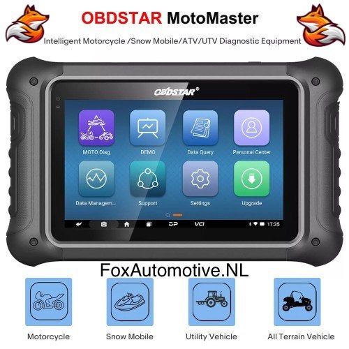 OBDSTAR MOTOMASTER New motorfiets diagnose & onderhoud, Motoren, Ophalen of Verzenden