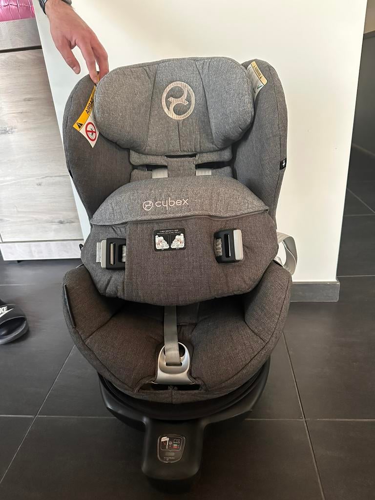 Cybex Sirona Q i-size Plus grijs, Ophalen, Gebruikt, Isofix