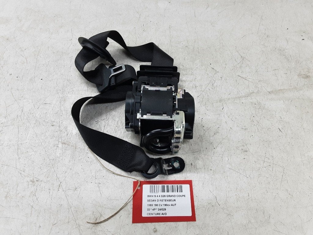CEINTURE DE SECURITE AVANT DROIT 4 serie Gran Coupe (G26), Mevr. I. Hauben, Utilisé, BMW, Rue de l'Espoir 34 34
4030  GRIVEGNÉE, BE
