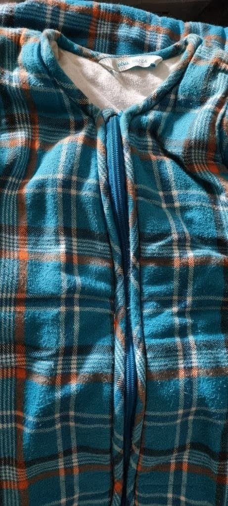 geruite dikke slaapzak voor maat 86 - 92 - 98 - 104, Kinderen en Baby's, Ophalen of Verzenden, Gebruikt, Hema, Jongen of Meisje
