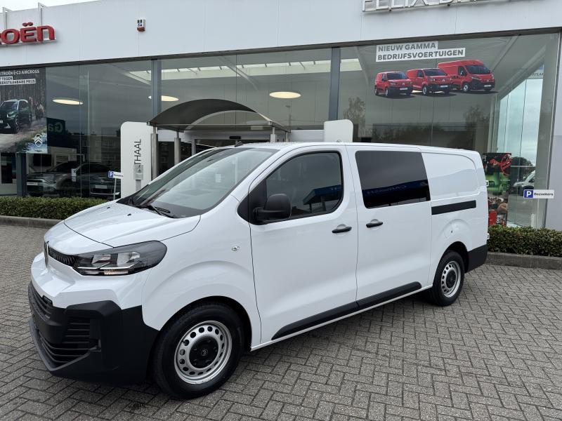 Citroen Jumpy XL DubbCab  0km, Autos, Citroën, Particulier, Jumpy Combi, Airbags, Air conditionné, Bluetooth, Ordinateur de bord