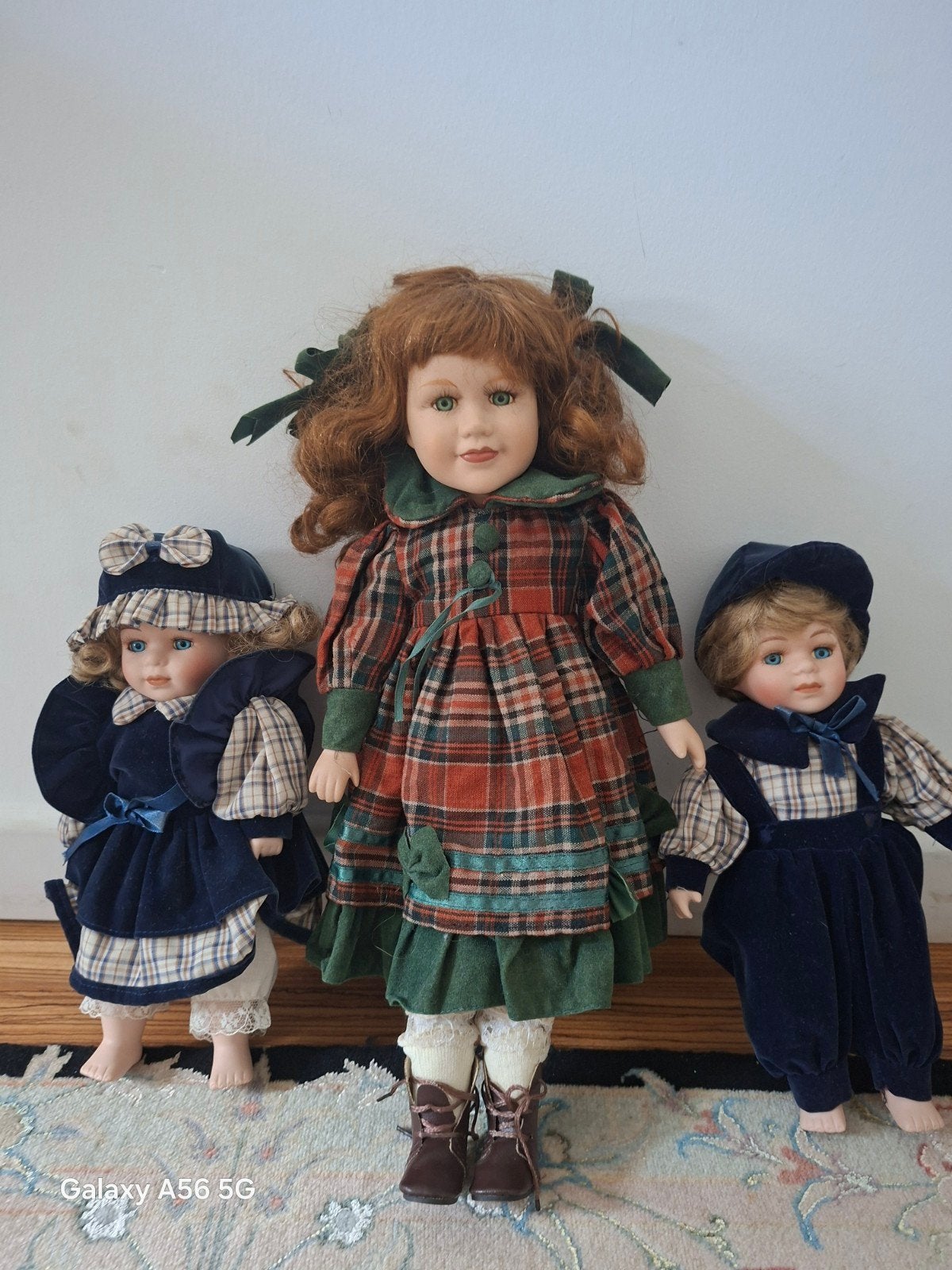 3 Porseleinen Poppen, Verzamelen, Poppen, Ophalen of Verzenden