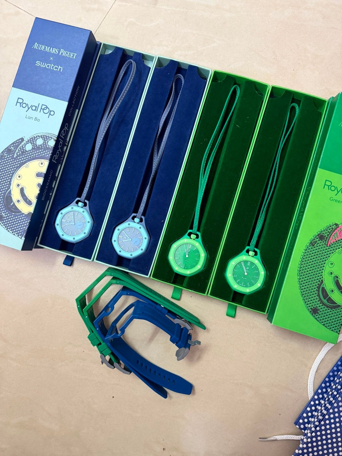 AP Swatch, Enlèvement ou Envoi, Swatch, Synthétique, Montre de poche