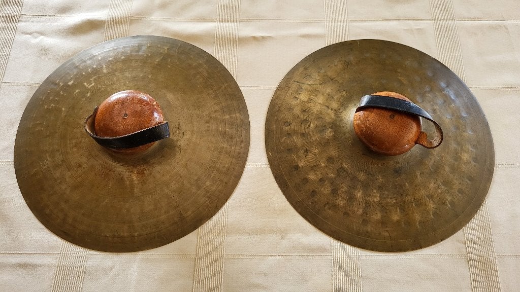 Hand Cymbalen, Musique & Instruments, Enlèvement, Utilisé