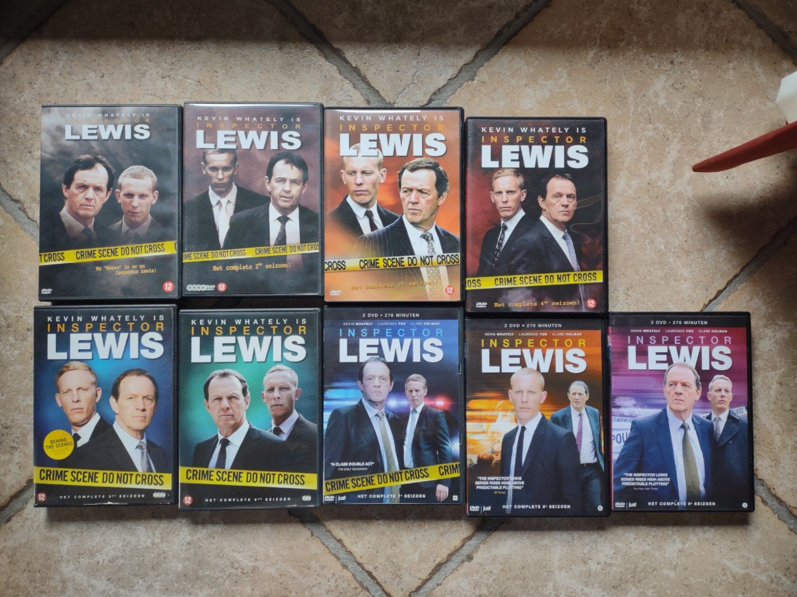 Inspector Lewis DVD Boxsets - Seizoen 1 t/m 9, Ophalen of Verzenden, Seizoen 1