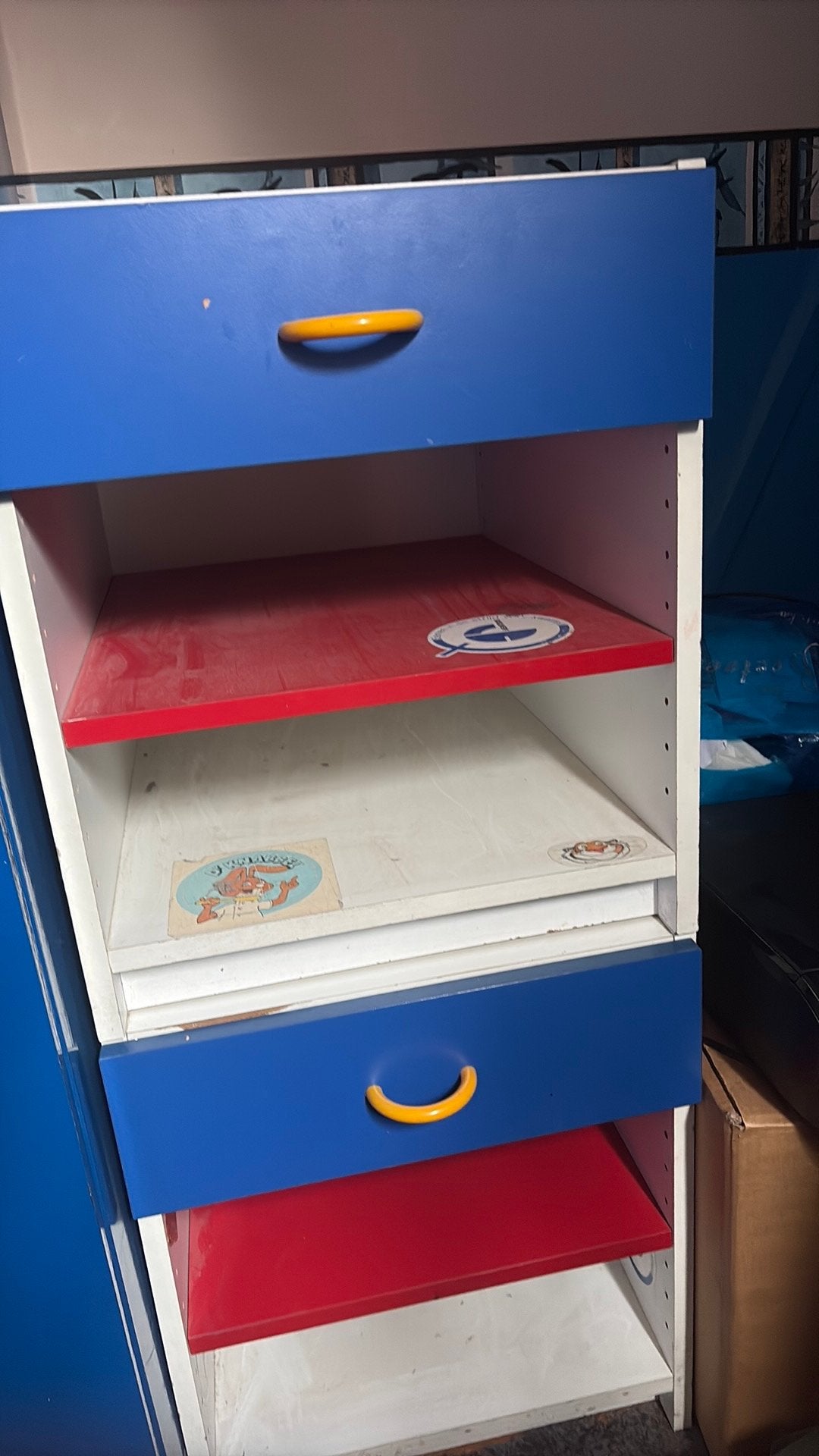 2x nachtkastjes van ikea, 25 à 50 cm, Moins de 100 cm, Enlèvement, Utilisé