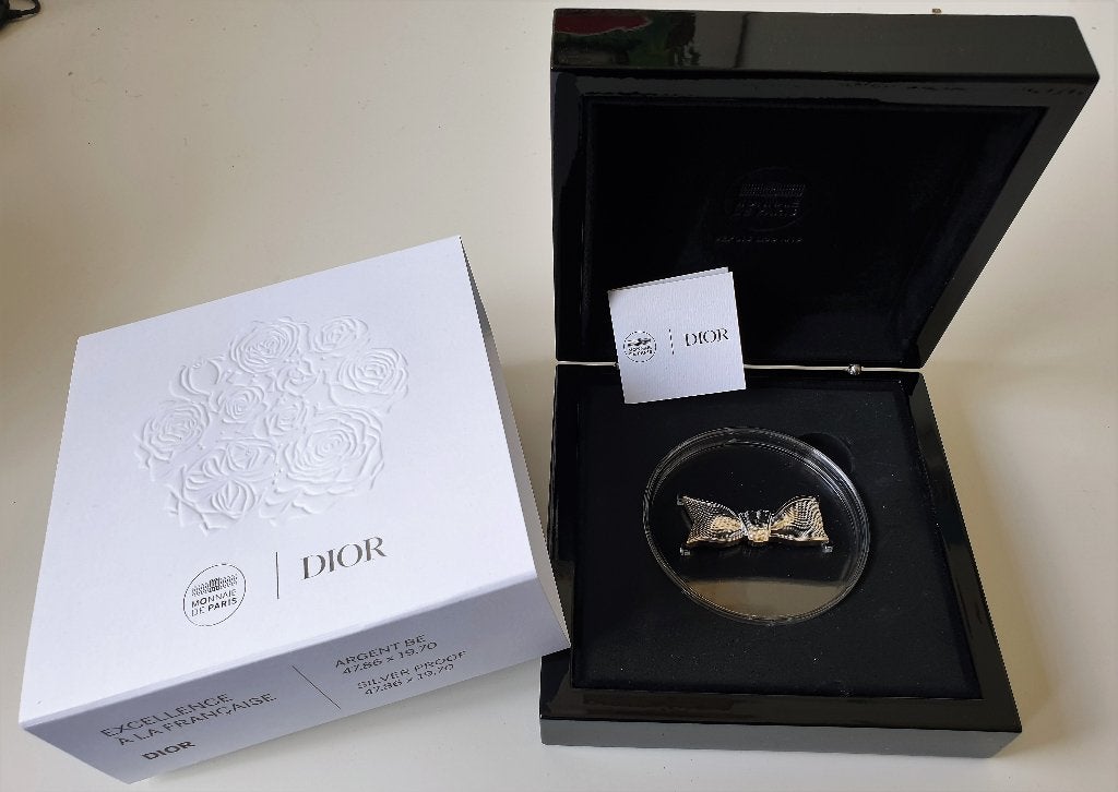 France 10 euros 2021 en argent Miss Dior, Envoi, France, 10 euros, Argent