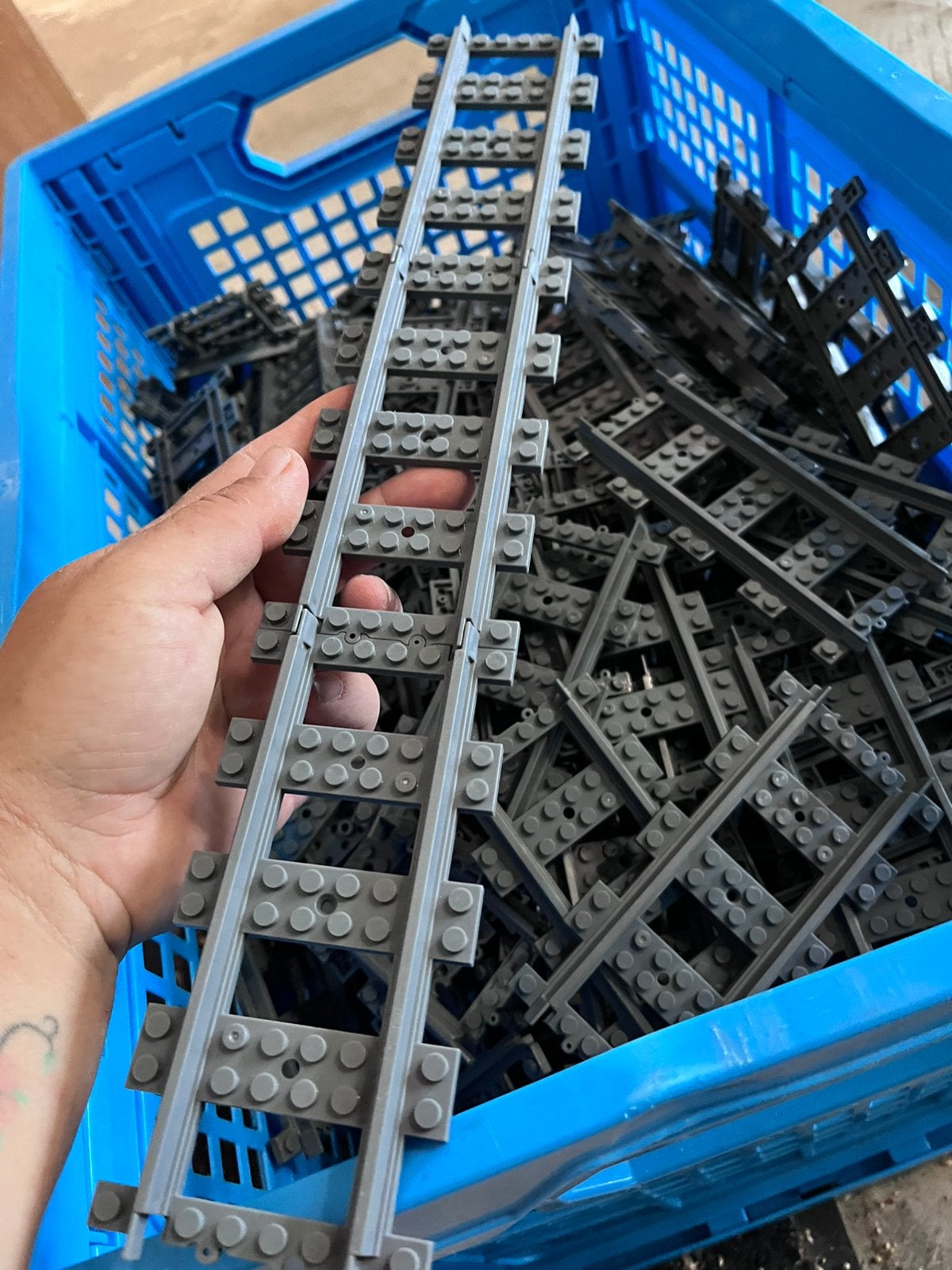Trein sporen, Ophalen of Verzenden, Zo goed als nieuw, Lego