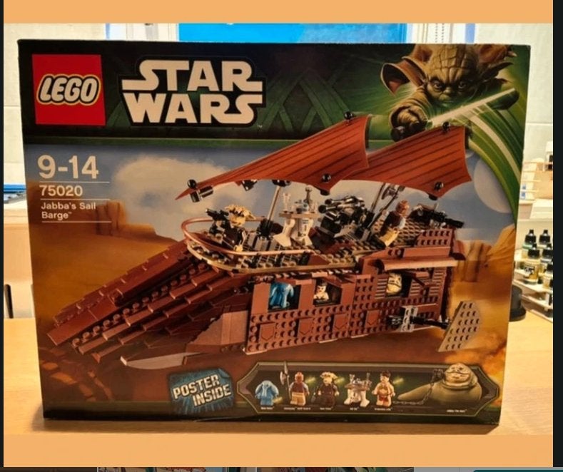 LEGO Star Wars 75020 – Jabba’s Sail Barge – 100% Sealed, Enfants & Bébés, Jouets | Duplo & Lego, Neuf, Lego, Ensemble complet
