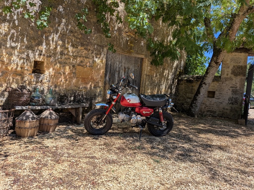 honda monkey 125, Ophalen, 125 cc, Zo goed als nieuw, 5 versnellingen