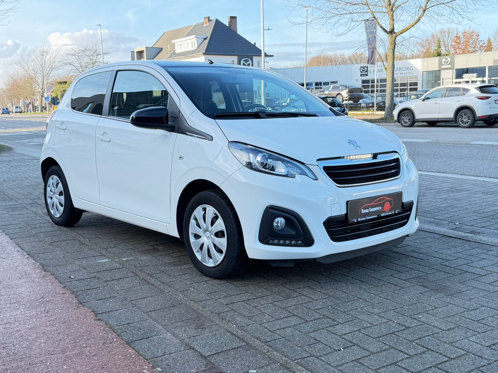 Peugeot 108 5d 1.0i 65.000Km 2019 Cam*Carplay 12m Garantie, Auto's, Voorwielaandrijving, 4 zetels, Stof, Start-stop-systeem