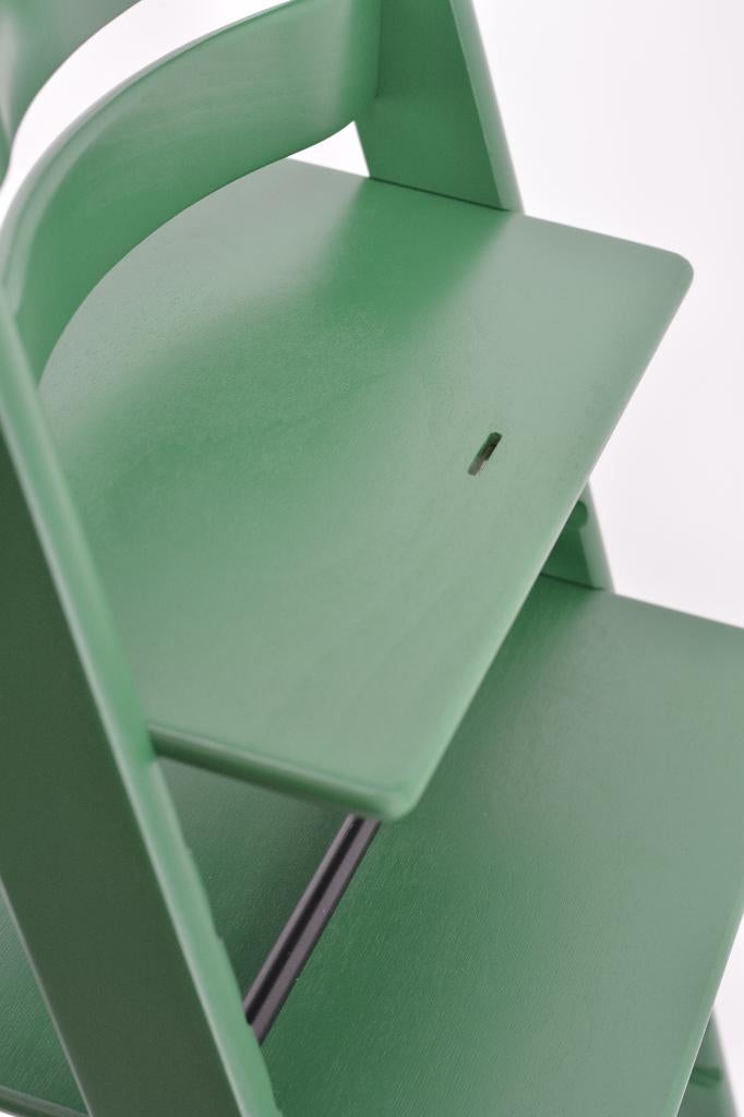 Stokke Tripp Trapp Forrest Green — Modèle reconditionné, Envoi, Comme neuf, Chaise évolutive, Ceinture(s)