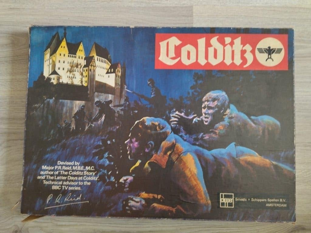 Gezelschapsspel Colditz NL versie (volledig), Een of twee spelers, Ophalen of Verzenden, Gebruikt, Smeets & schippers Amsterdam