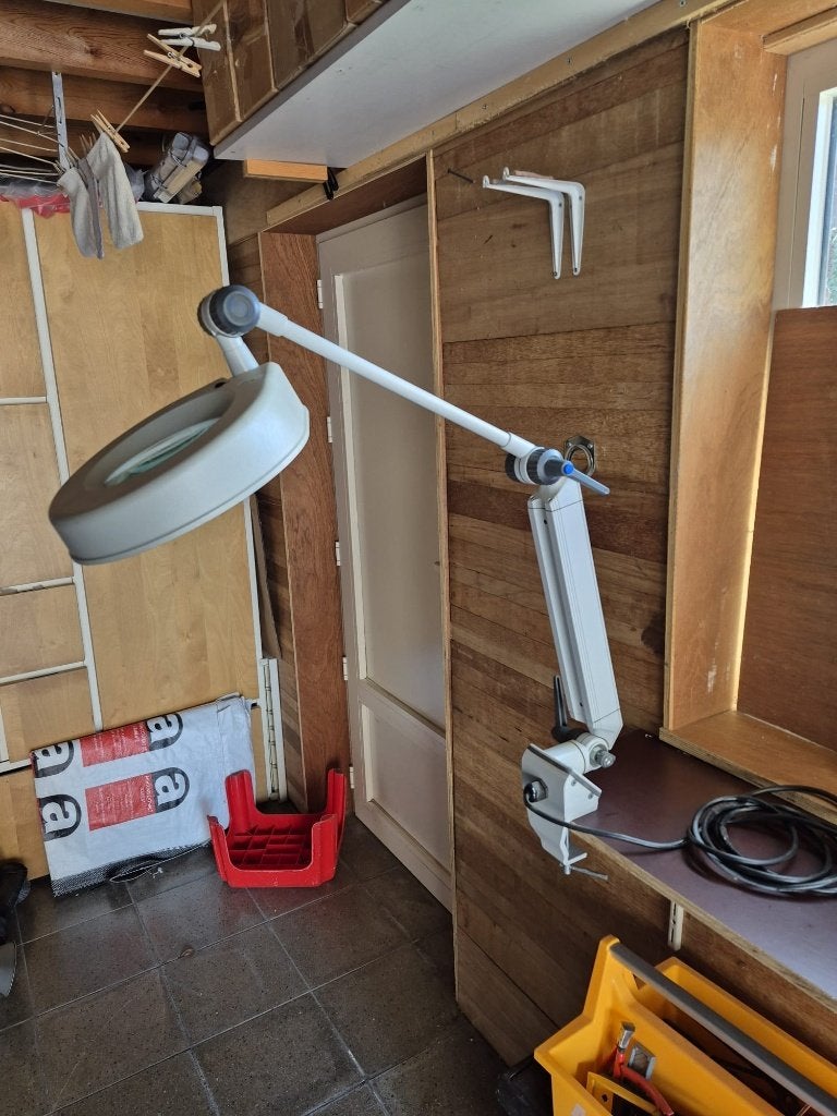 professionele loeplamp 125cm, Hobby en Vrije tijd, Ophalen, Gebruikt, Loeplamp