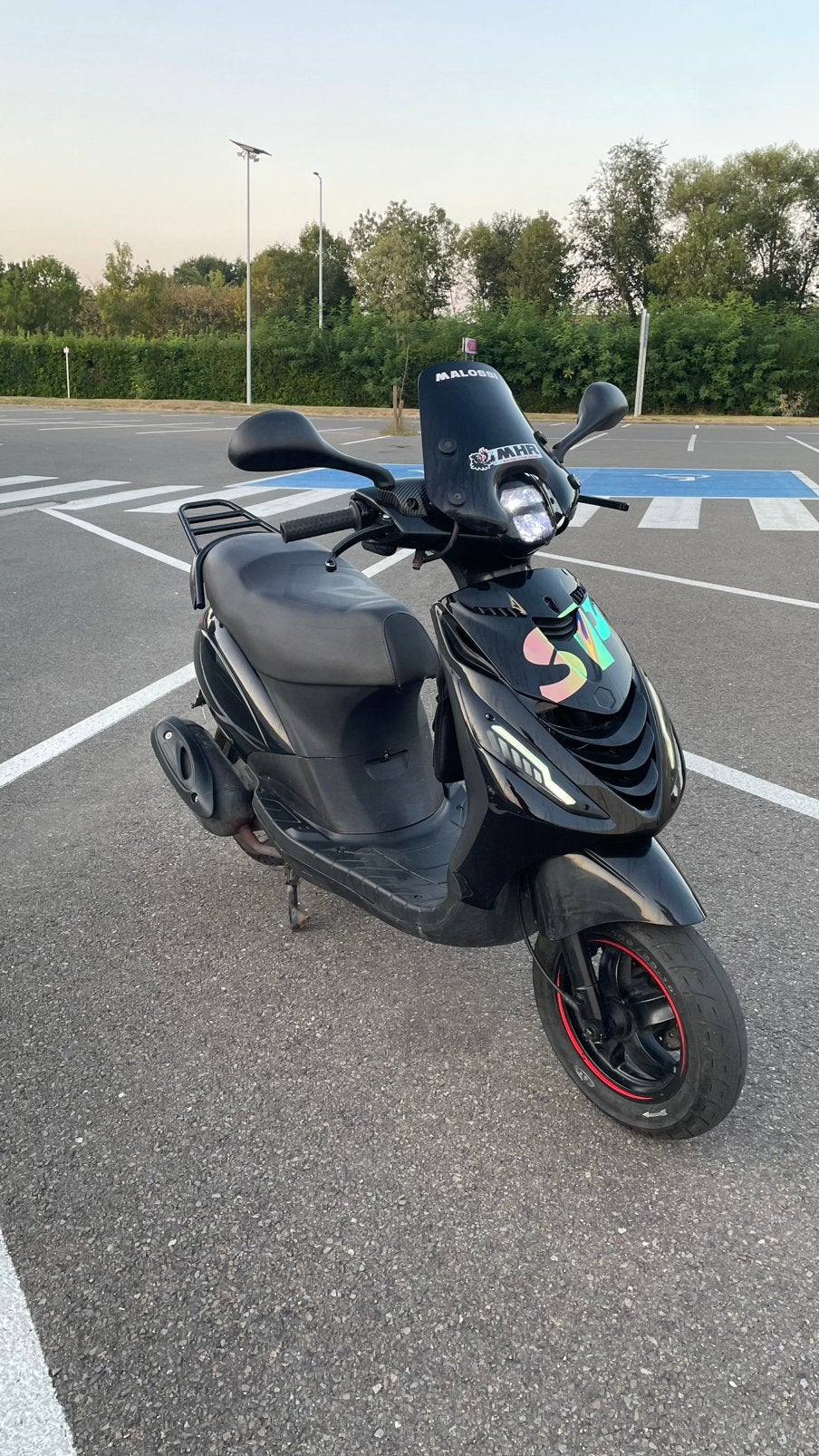 Piaggio Zip - A klasse - 80cc Malossi - Bouwjaar 2023 6923Km, Ophalen, Zip, Klasse A (25 km/u), Zo goed als nieuw