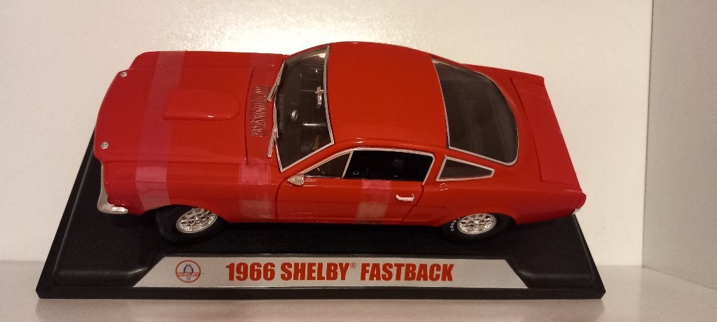 1/18 Mustang Shelby GT.350 Fastback 1966 Shelby Collectibles, Enlèvement ou Envoi, Neuf, Voiture, Autres marques
