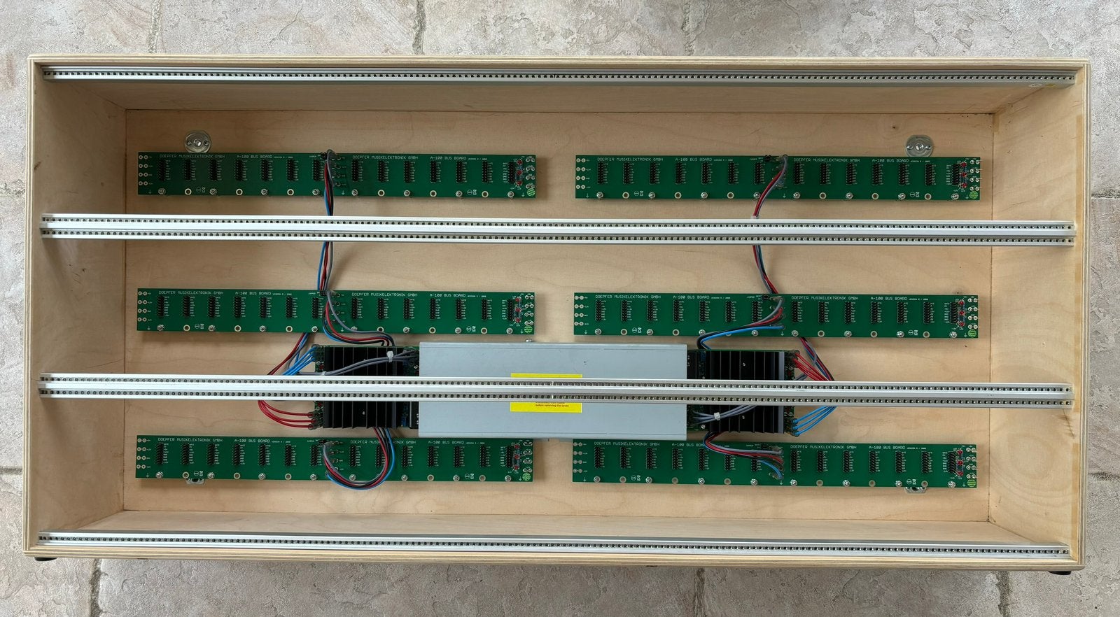 Doepfer A-100LMS9 PSU3 Low Cost Case, Enlèvement, Utilisé