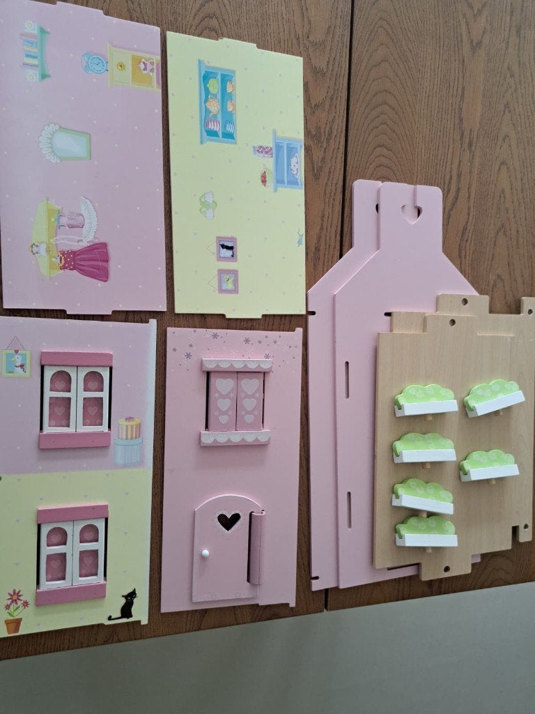 Le Toy Van poppenhuis, Enlèvement, Utilisé, Maison de poupées