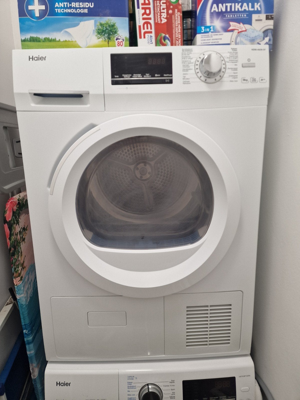 Haier wasdroger droogkast voor reparatie, Elektronische apparatuur, Ophalen