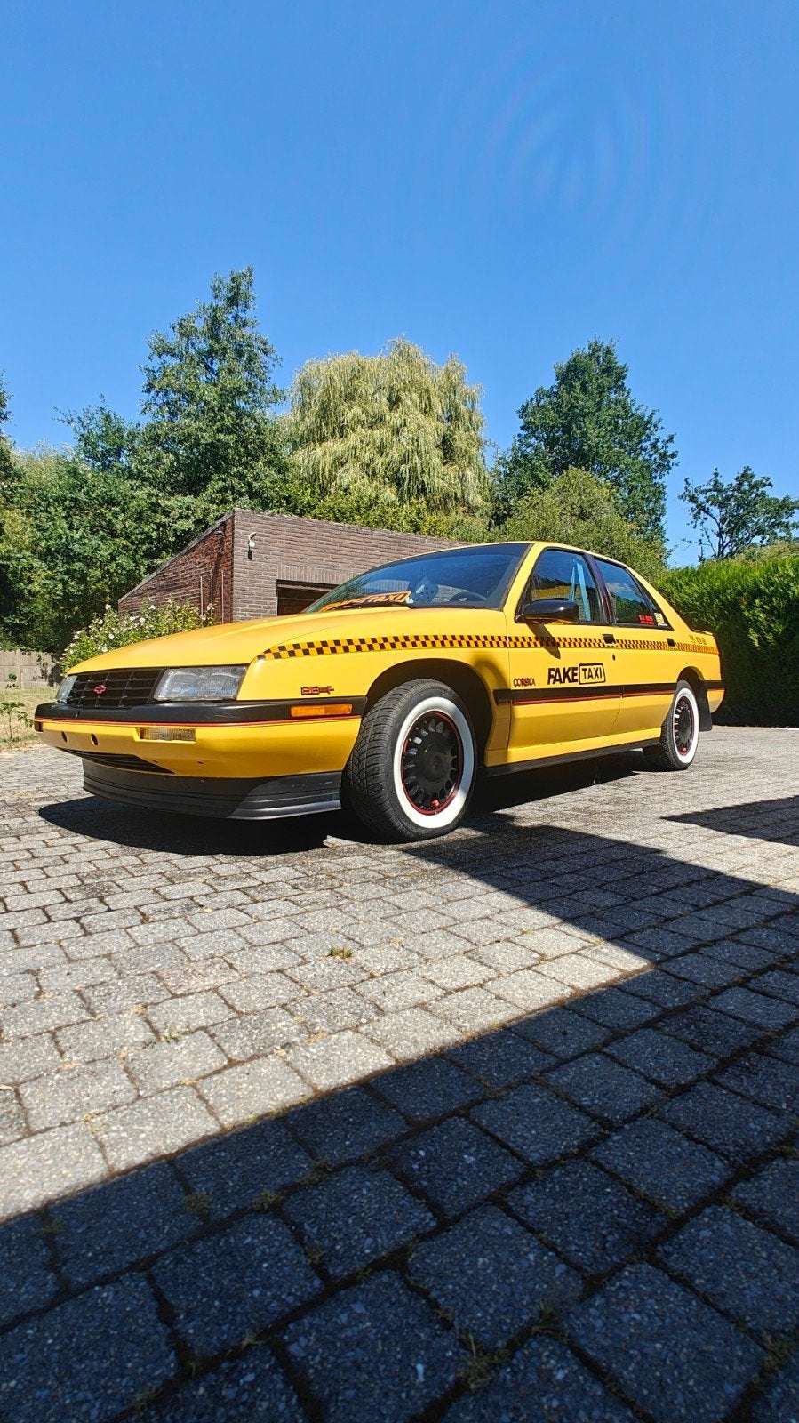 Chevrolet Corsica 2.8 v6 oldtimer, Auto's, Dealer onderhouden, Stof, Chevrolet, Geel
