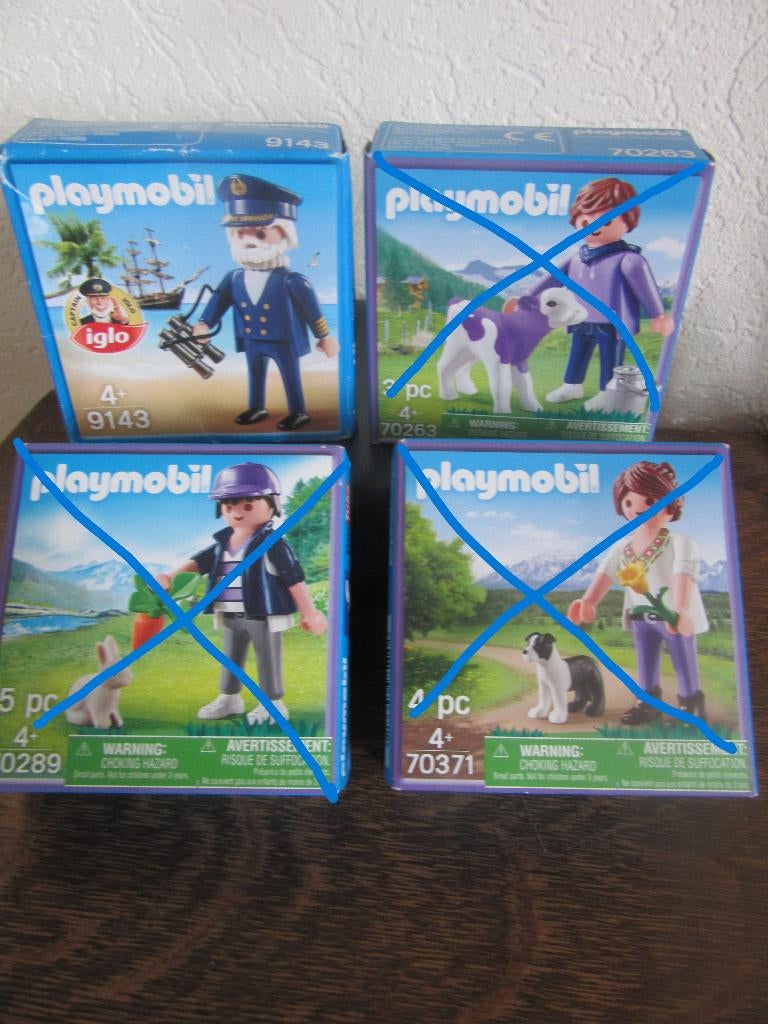 Objets de collection Playmobil Captain Igloo /Milkasettes, Enlèvement ou Envoi, Emballage