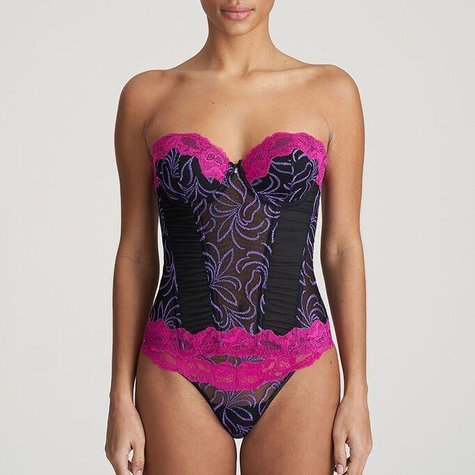 Marie Jo Torselet Adelade 75E, Marie Jo, Envoi, Violet, Body ou Corset