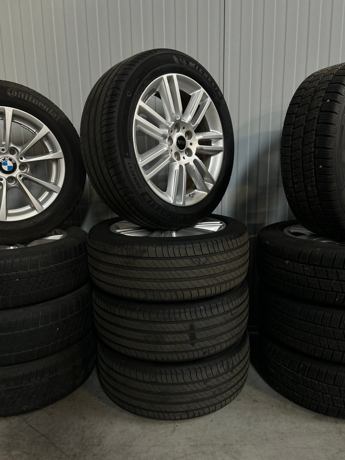 Originele MINI Cooper Countryman JCW F60 18" velgen, Ophalen, 18 inch, Gebruikt, Banden en Velgen