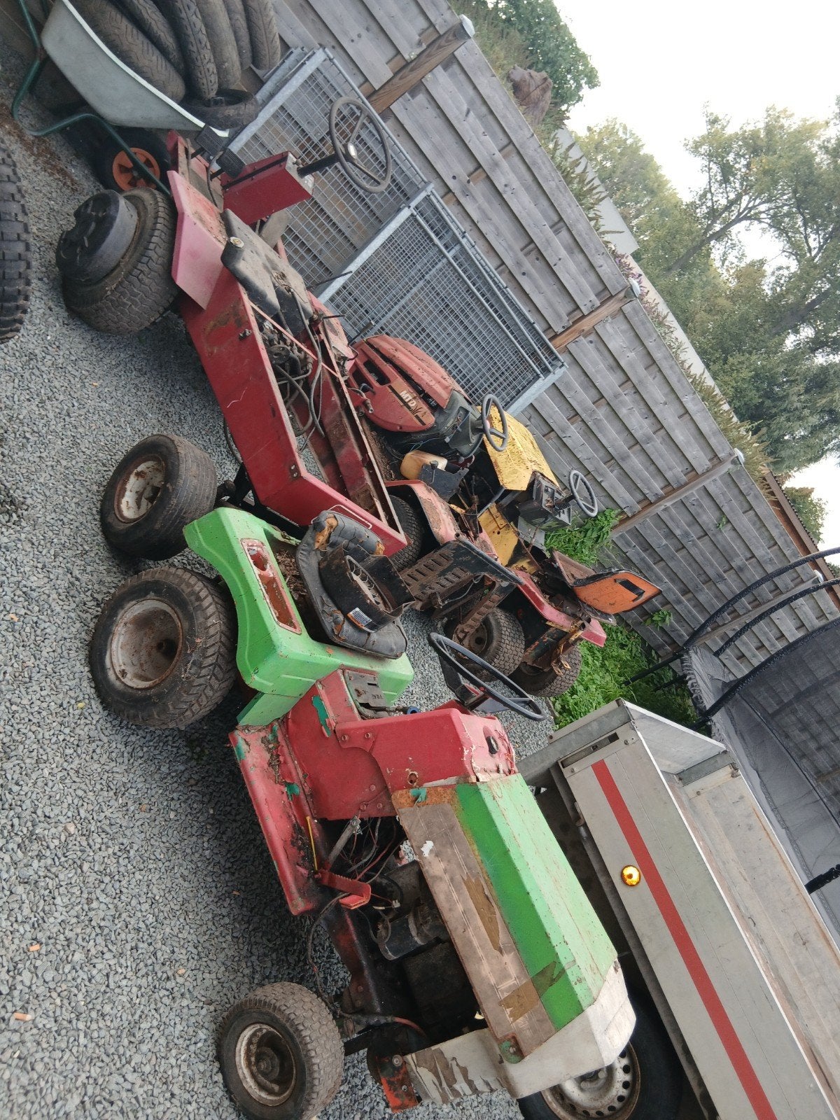 gratis ophalen van oude grasmaaiers, Tuin en Terras, Ophalen