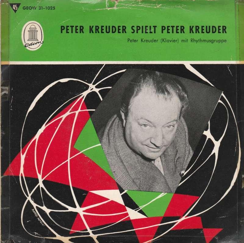 single Peter Kreuder Speelt Peter Kreuder, CD & DVD, Vinyles Singles, Enlèvement ou Envoi, Comme neuf, Classique