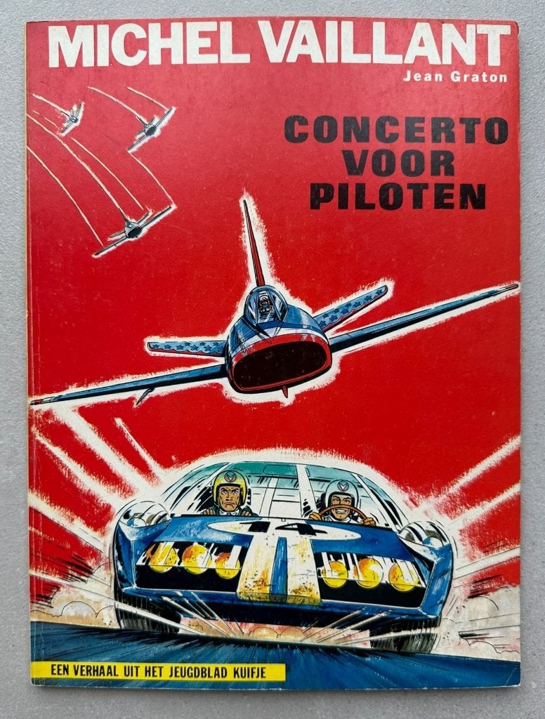 Michel Vaillant - Concerto voor Piloten - Eerste druk 1968, Livres, Jean Graton, Enlèvement ou Envoi, Une BD, Comme neuf