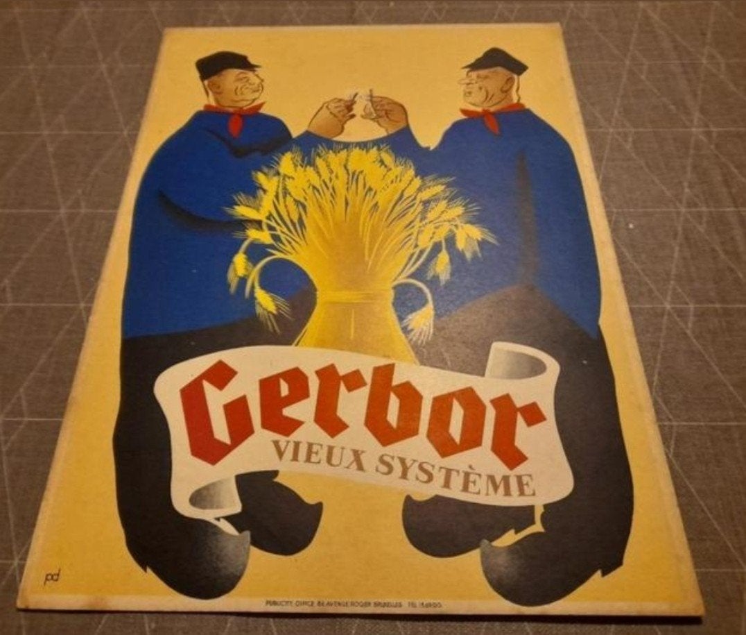 Panneau publicitaire Wanted Gerbor., Collections, Enlèvement