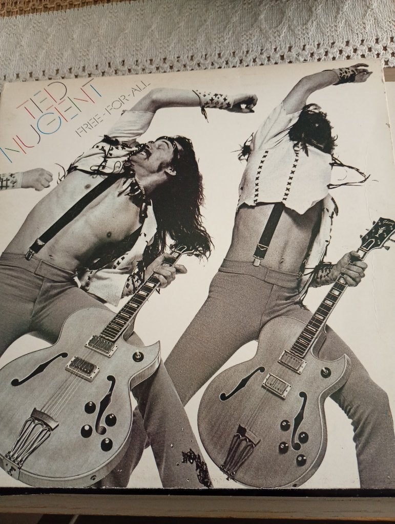 Ted Nugent - Free for all, Enlèvement ou Envoi, Utilisé, Hard rock, LP