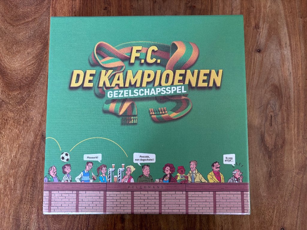 gezelschapspellen, Ophalen, Zo goed als nieuw