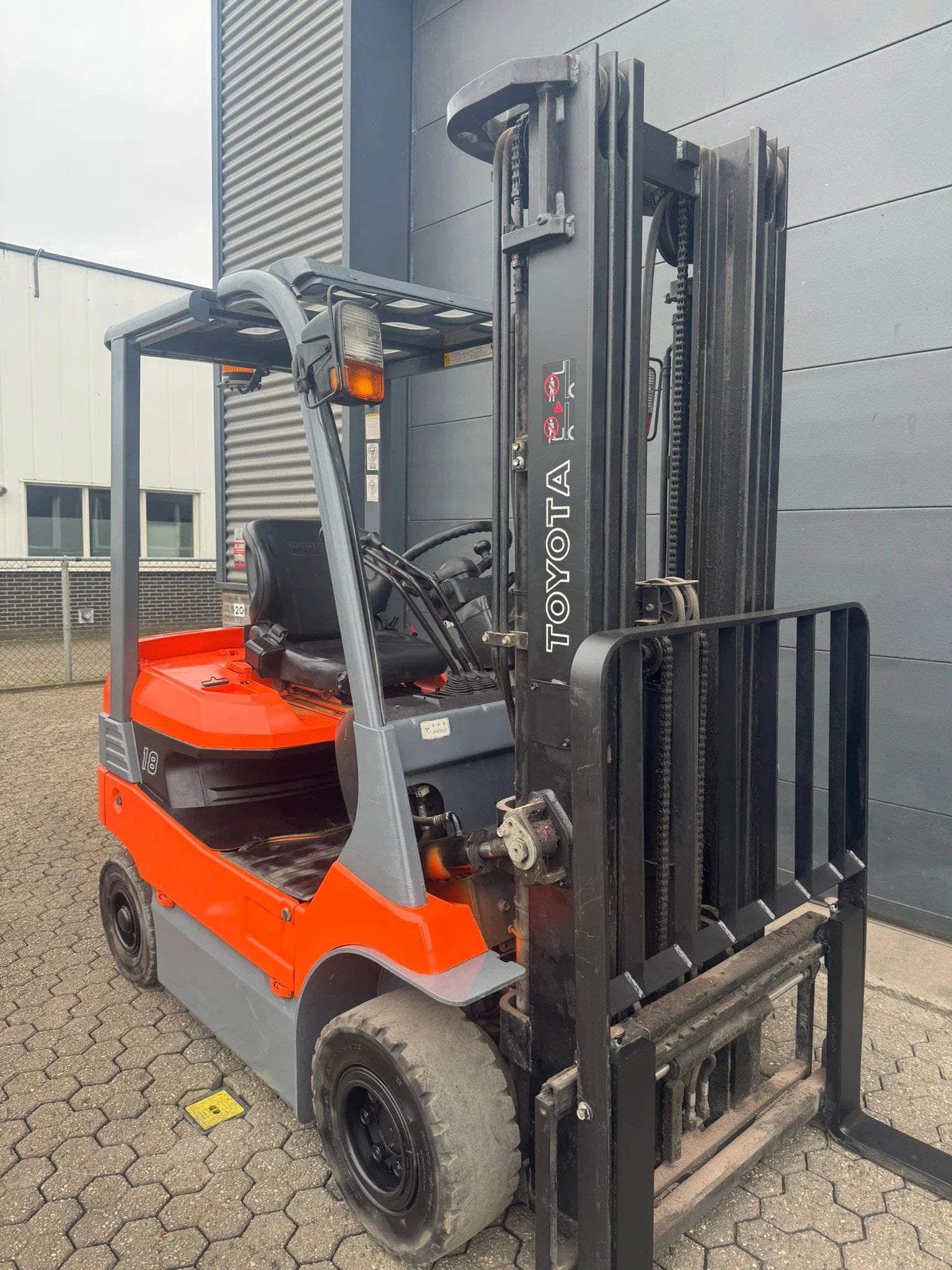 Toyota 7FB18 1,8 ton elektrische heftruck (bj 2008), 1000 tot 2000 kg, Elektrisch, Heftruck, Toyota