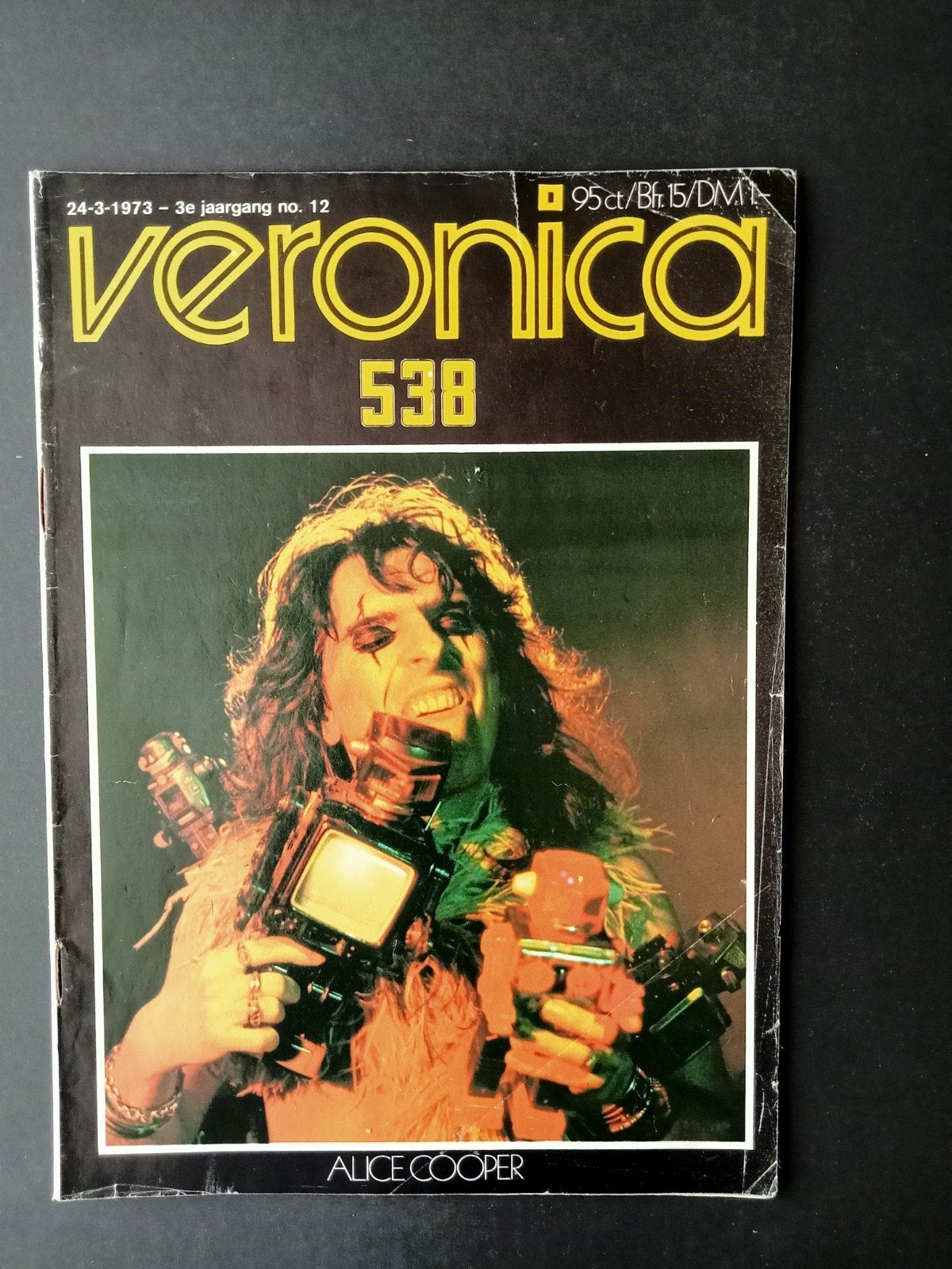 Alice Cooper, tijdschrift Veronica 1973.
