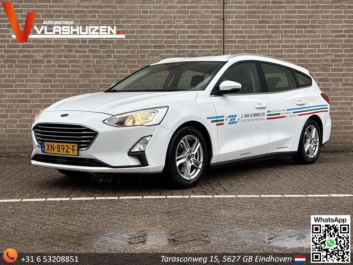 Ford Focus Wagon 1.0 EcoBoost Trend Edition Business | € 4.5, Auto's, Zwart, Bedrijf, Focus, Navigatiesysteem