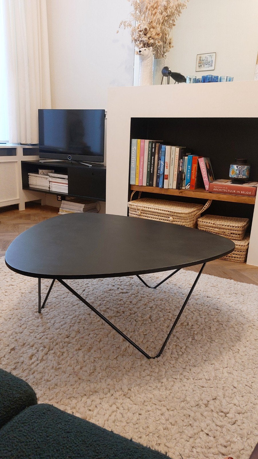 Originele vintage salon tafel, Ophalen