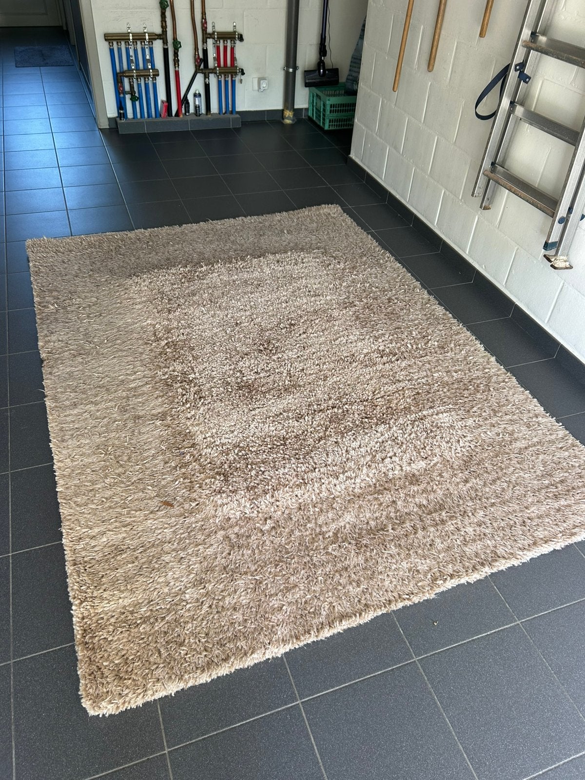 Tapis/carpette, 200 cm ou plus, Beige, 150 à 200 cm, Enlèvement