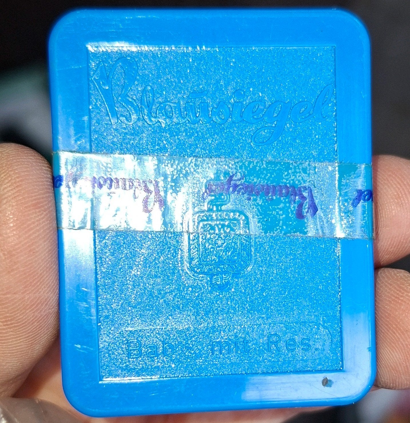 vintage préservatifs collection Blausiegel