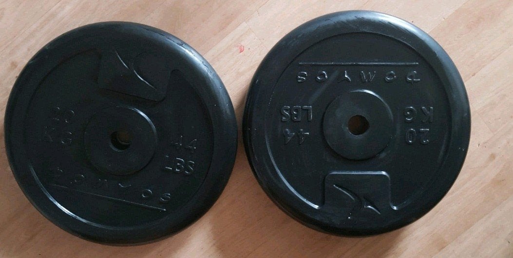 fitness schijven / gewichten, Ophalen