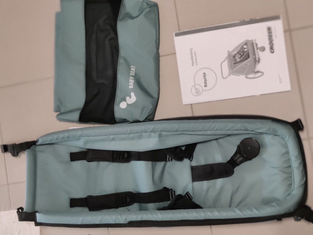 Babyzitje voor fietskar Croozer, Ophalen, Zo goed als nieuw