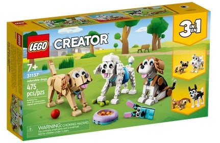 Lego creator 3 in 1 honden, Kinderen en Baby's, Lego, Nieuw, Ophalen of Verzenden, Compleet
