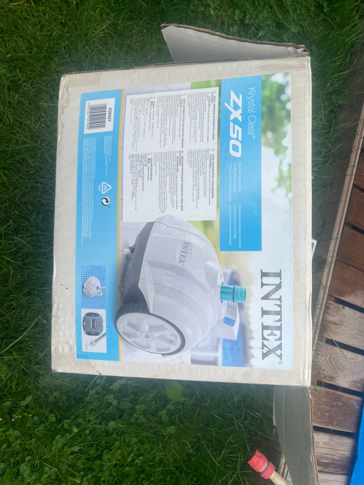 Intex stofzuiger, Tuin en Terras, Zwembad-toebehoren, Ophalen of Verzenden, Zo goed als nieuw, Filter