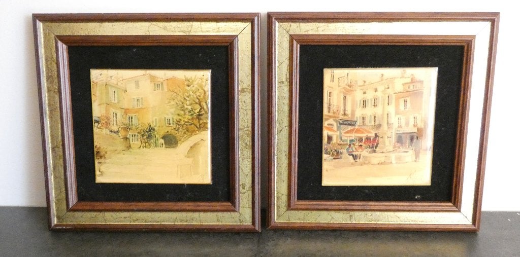 2x Frans kunstwerkje [1693], Enlèvement ou Envoi