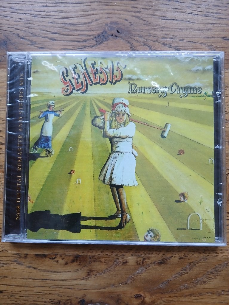 CD Genesis : Nursery Cryme (remastered sealed), Enlèvement, Remasterisé