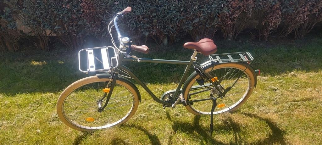Herenfiets decathlon elops, Fietsen en Brommers, Ophalen, Versnellingen, Zo goed als nieuw, Heren