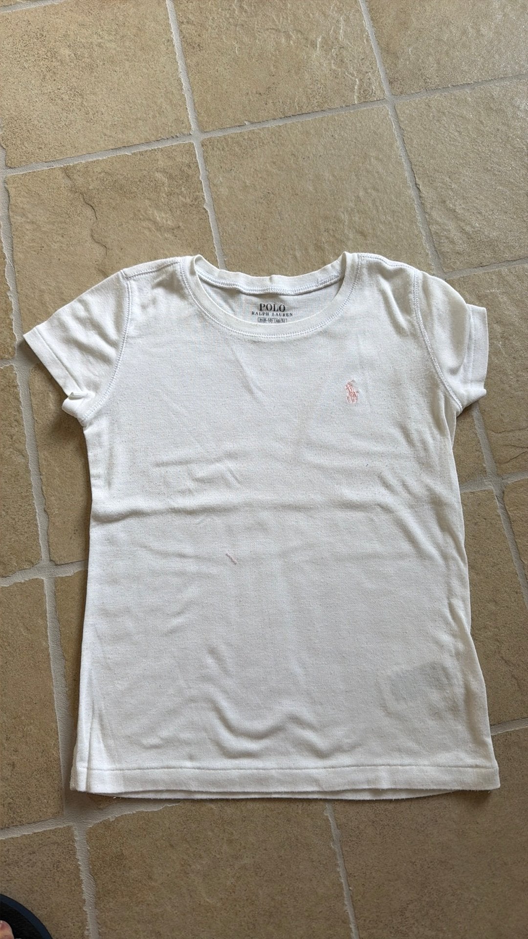 Klassiek wit t-shirt, Ophalen of Verzenden, Gebruikt, Meisje, Shirt of Longsleeve